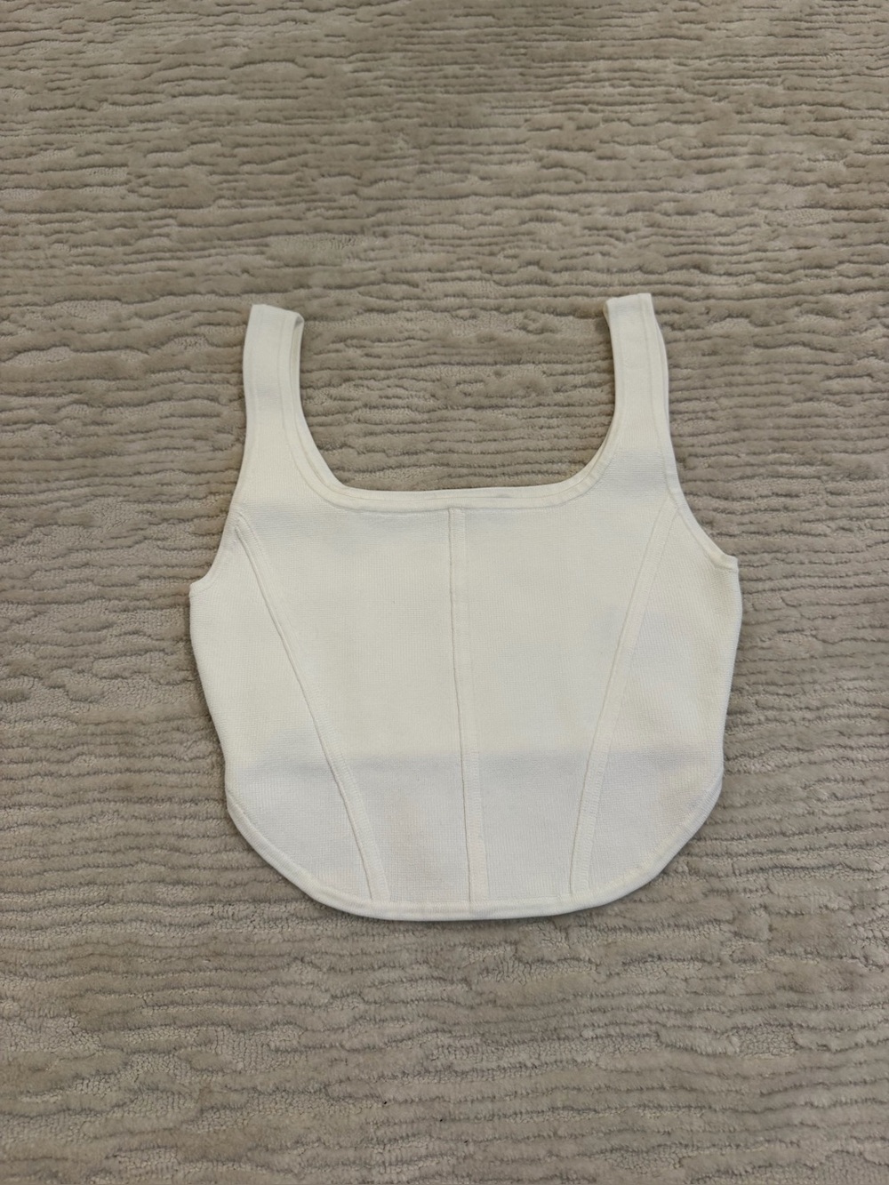 Aritzia babaton sculpt knit bustier tank